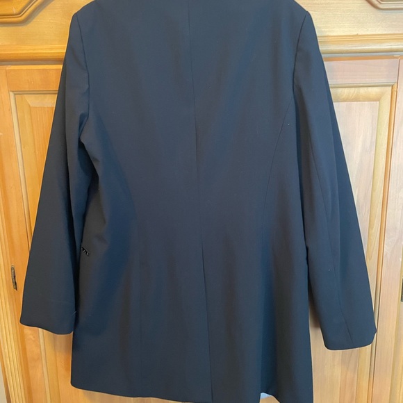 Calvin Klein Black Blazer Professional Suit Jacket - Picture 2 of 4